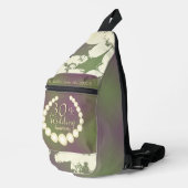 30th/12th Pearl Jubileum Print Cut Naaizak Sling Bag (Rechterhoek)