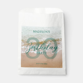 30th Birthday Beach Party Bedankzakje