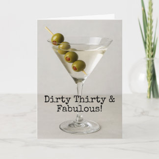 30th Birthday Custom Funny Greeting Kaart