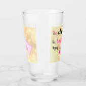 30th Birthday gepersonaliseerde add name Glas (Rechts)