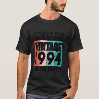 30th Birthday Limited Edition Geboren in 1994 Long T-shirt