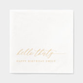 30th Birthday Party Modern Elegant Hello Thirty (Recto)