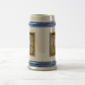 30th Birthday  Retro Sjabloon Foto toevoegen Bierpul (Center)