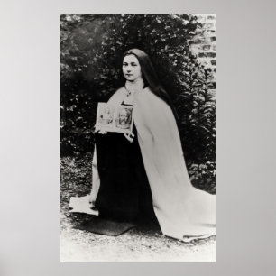 (30x48) Saint-Therese en het Heilige Gezicht Poster