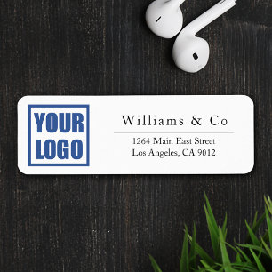 30x Return Label Business Sjabloon-stickers