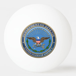 [310] Embleem van het Amerikaanse ministerie van D Pingpongballen