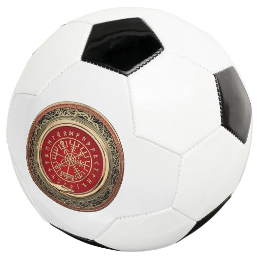 [310] Vegvisir - Viking Gold Magic Runic Compass (3/4)