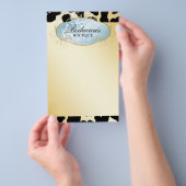 311 Bodacious Boutique Blue Leopard Flyer (Hand)