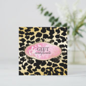 311-Bodacious Boutique Golden Leo Gift Certificate (Staand voorkant)