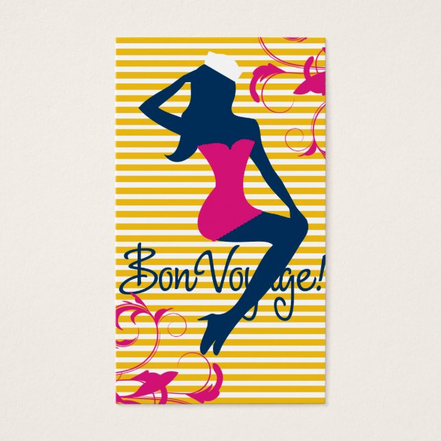 311 Bombshell Silhouette Yellow Stripes (Devant)