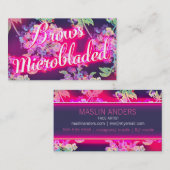 311 Brows Microbladed Speak Carte de visite (Devant / Derrière)