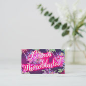 311 Brows Microbladed Speak Carte de visite (Debout devant)