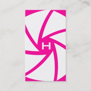 311-CAMERA READY   HOTT PINK VISITEKAARTJE