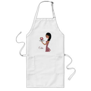 311-Candie the Cupcake Cutie Apron Lang Schort