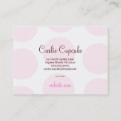 311 Carlie le carte de visite potelé de Cutie de (Dos)