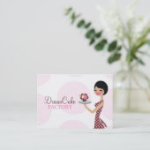 311 Carlie the Cupcake Cutie Apron Visitekaartje (Staand voorkant)