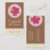 311 CARTE DE VISITE DE CUPPYCAKE CUTIE (Devant / Derrière)