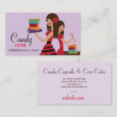 311 carte de visite ESPAGNOL du duo 2 de Cuties de (Devant / Derrière)