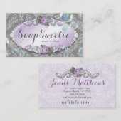 311 carte de visite fait main de savon et de (Devant / Derrière)