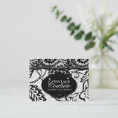 311 CARTE DE VISITE POTELÉ CHIC ET DE DENTELLE (Debout devant)