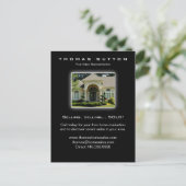 311 Cartes Postales Immobilières Luxe Maison Jaune (Debout devant)