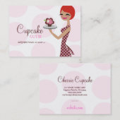 311 Cherrie le carte de visite potelé de Cutie de (Devant / Derrière)