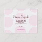 311 Cherrie le carte de visite potelé de Cutie de (Dos)