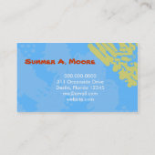 311-CHRISTY'S BEACH | SINAASAPPEL VISITEKAARTJE (Achterkant)