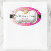 311 Ciao Bella Golden Divine Pink Ovale Sticker (Tas)