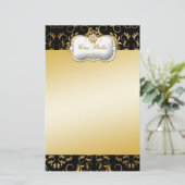 311 Ciao Bella Golden Divine Rich Briefpapier (Staand voorkant)