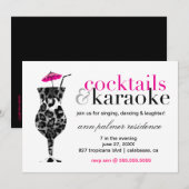 311 Cocktails & Karaoke Kaart (Voorkant / Achterkant)