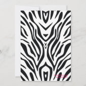 311 Cocktails & Lingerie-Zebra Kaart (Achterkant)