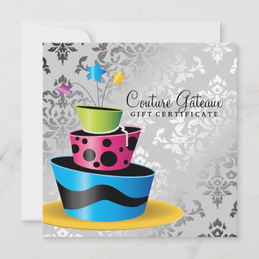311 Couture Gâteaux Gift Certificate Multi-Cover (Voorkant)