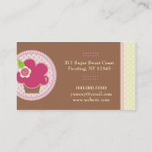 311 CUPPYCAKE CUTIE W FLOWER VISITEKAARTJE (Achterkant)