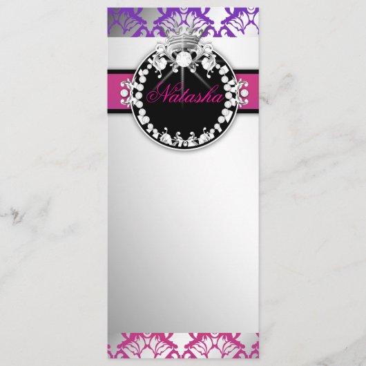 311-Damask Shimmer Paarse Radiance Programme Programma (Voorkant)