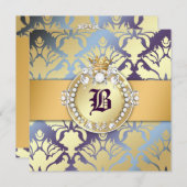 311 Damask Shimmer Queen Fab 50 Hydrangea Kaart (Voorkant / Achterkant)