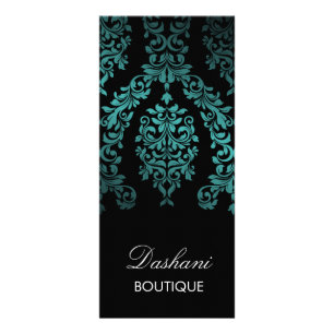 311 Dashing Damask Zee Garden bij nacht Reclamekaart