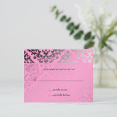 311 Dazzling Damask Flamant rose rose RSVP (Debout devant)
