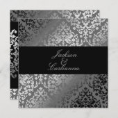 311 Dazzling Damask Grey Kaart (Voorkant / Achterkant)