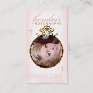 311 Diamond Boudoir Fotografie Sjabloon Visitekaartje