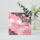 311 Dream in Lights Leopard & Lace Sweet Pink Kaart (Staand voorkant)