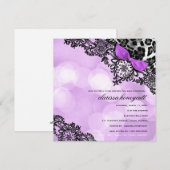 311 Dream in Lights Leopard & Lace Violet Kaart (Voorkant / Achterkant)