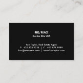 311 Elegant Real Estate House Visitekaartje (Achterkant)