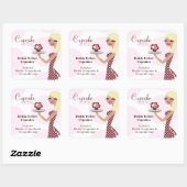 311 Étiquette blond clair Cupcake Cutie (Feuille)