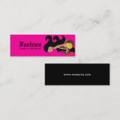 311- Étiquette de Fashionista de Monica (Devant / Derrière)