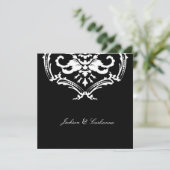 311 Exquis Invitation noir Damas (Debout devant)