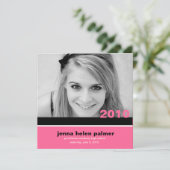 311-Faire-part de diplôme| Invitation (Debout devant)