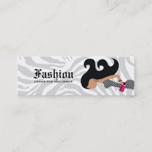 311-Fashionista Hangtag Mini Visitekaartje