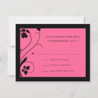 311-Floral High-Rise RSVP | Bébé rose chaud