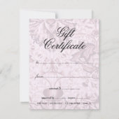 311 Frenchie Boudoir Gift Certificate Metallic (Achterkant)